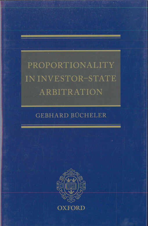 Proportionality in investor-state arbitration