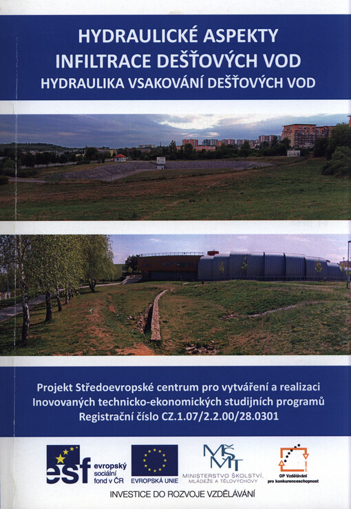 Hydraulické aspekty infiltrace dešťových vod : hydraulika vsakování dešťových vod