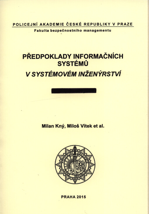 Předpoklady informačních systémů v systémovém inženýrství
