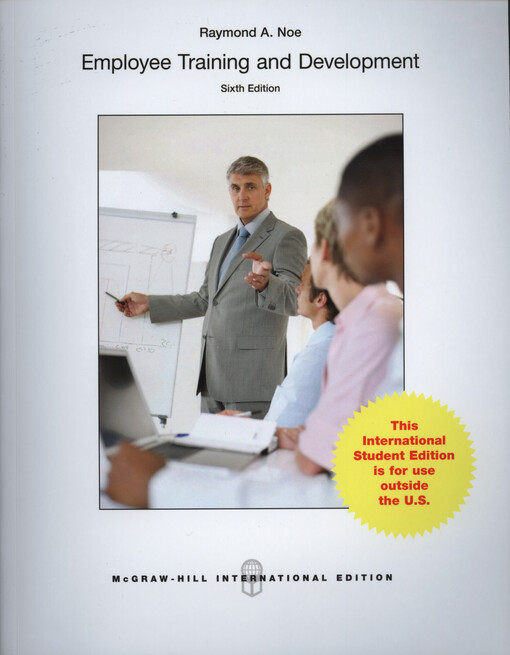 Employee training and development