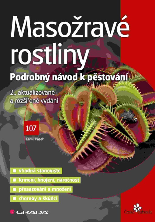 Masožravé rostliny :podrobný návod k pěstování