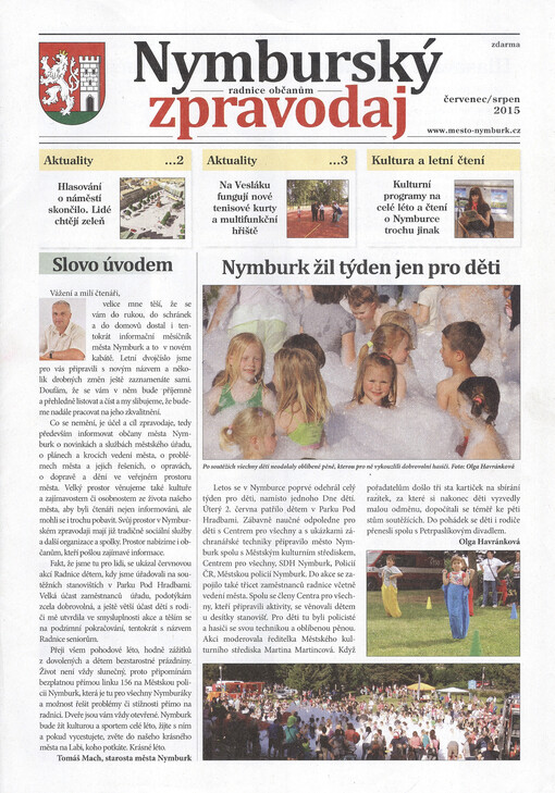 Nymburský zpravodaj : radnice občanům