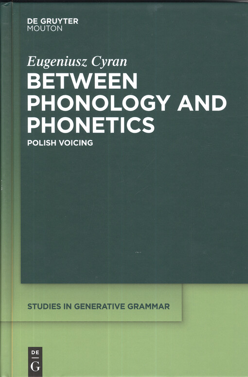 Between phonology and phonetics : Polish voicing