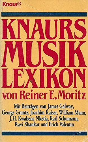 Knaurs Musiklexikon