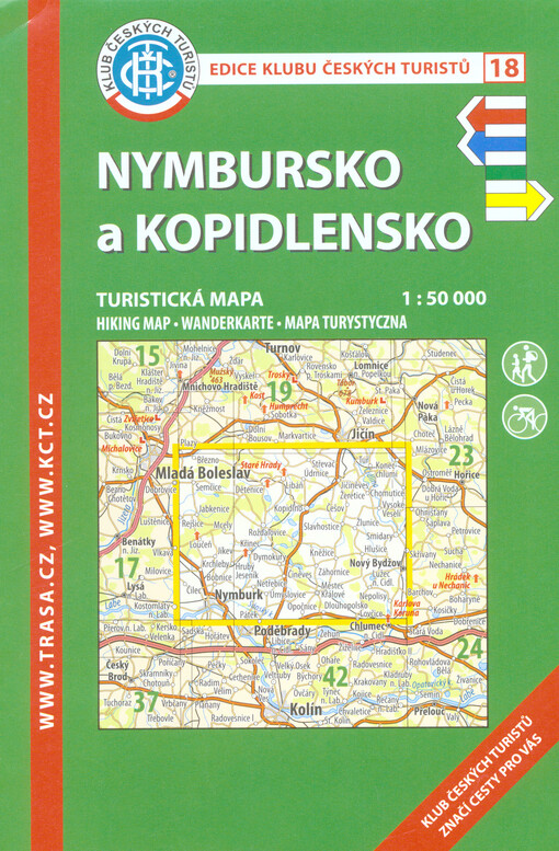 Nymbursko a Kopidlensko : turistická mapa 1:50 000
