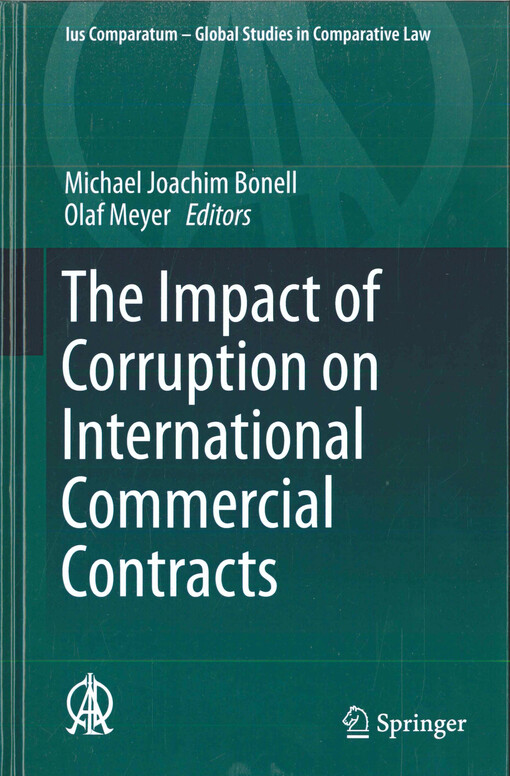 The impact of corruption on international commercial contracts