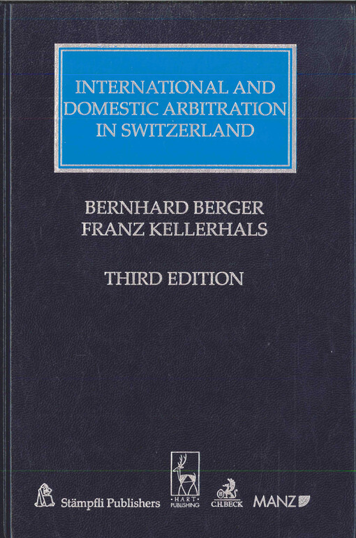 International and domestic arbitration in Switzerland