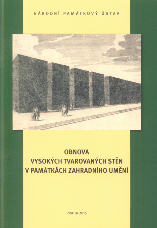 Obnova vysokých tvarovaných stěn v památkách zahradního umění