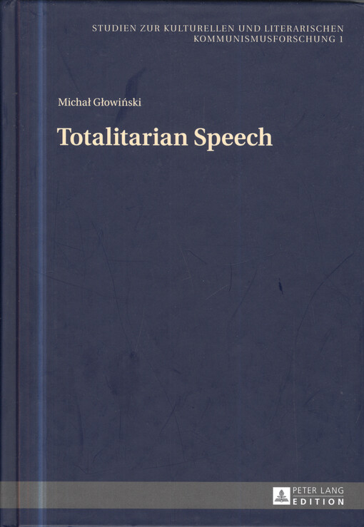 Totalitarian speech