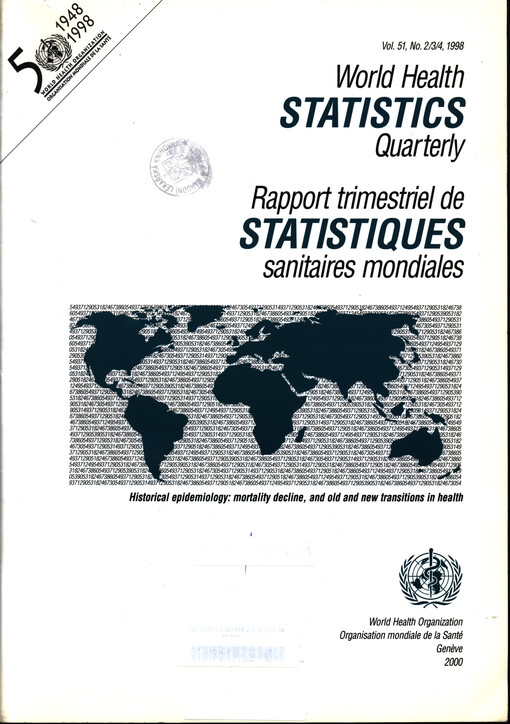 World health statistics quarterly =Rapport trimestriel de statistiques sanitaires mondiales