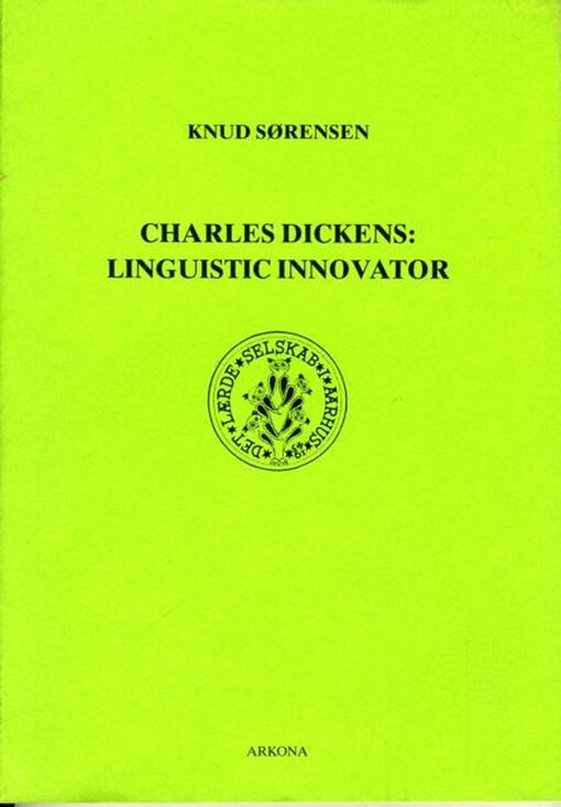 Charles Dickens : linguistic innovator