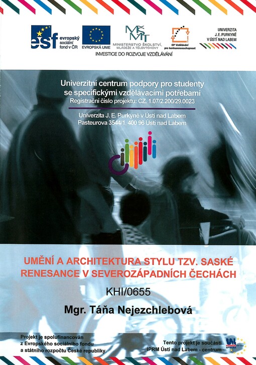 Umění a architektura stylu tzv. saské renesance v severozápadních Čechách 