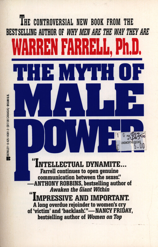 The myth of male power : why men are the disposable sex