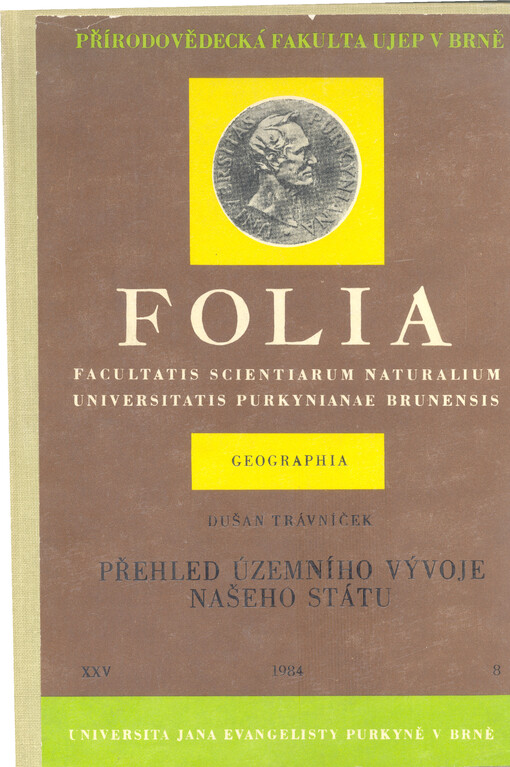 Přehled územního vývoje našeho státu =Obzor teritorial'nogo razvitija Čechoslovakii = An outline of the territorial development of Czechoslovakia