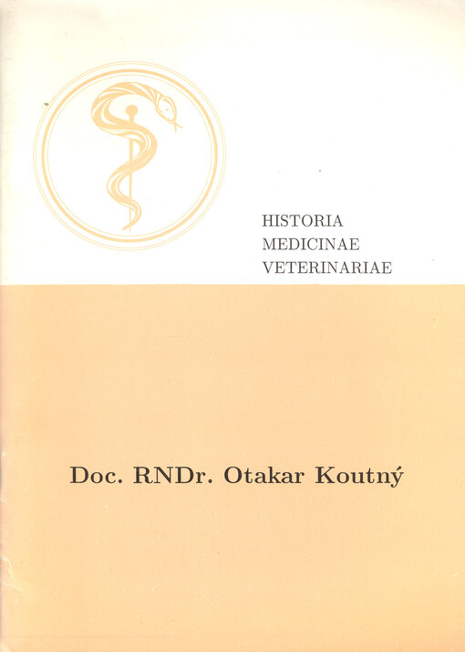 Doc. RNDr. Otakar Koutný : nárys života a díla