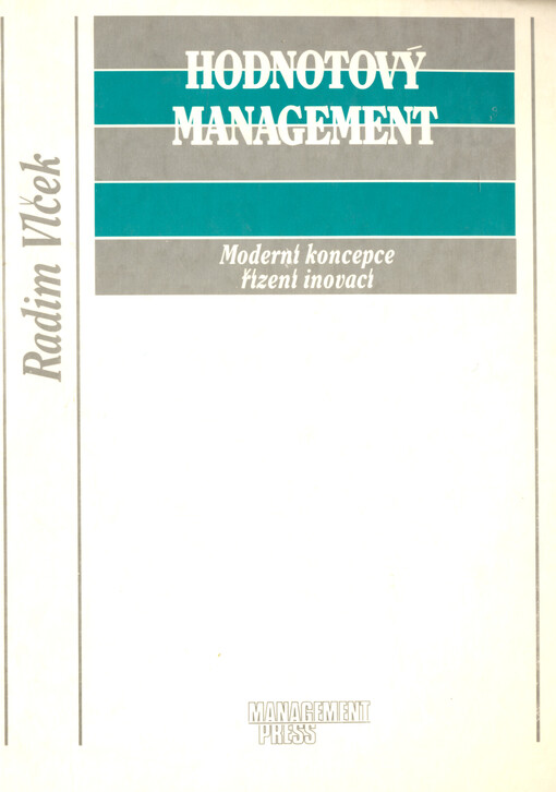 Hodnotový management: moderní koncepce řízení inovací 