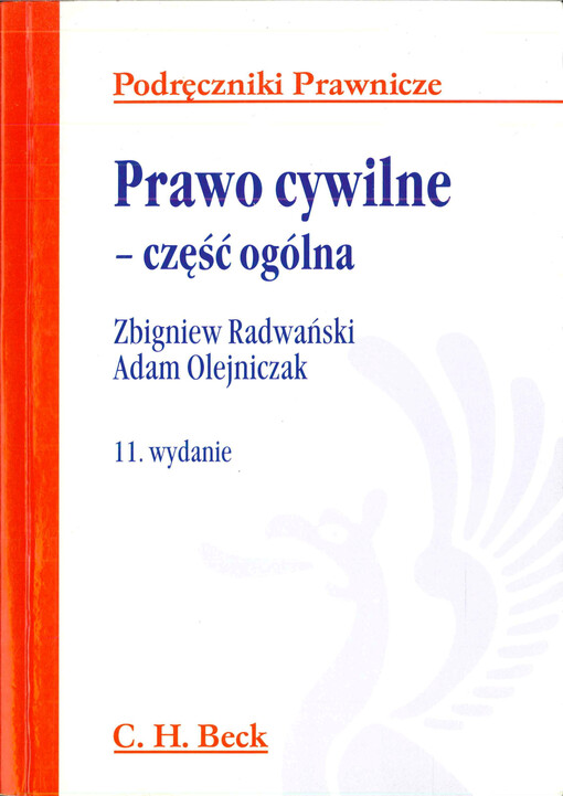 Prawo cywilne - część ogólna
