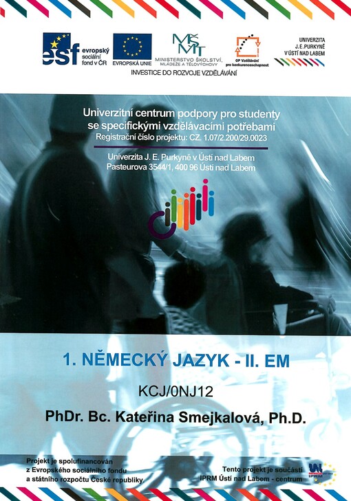 1. německý jazyk - II. EM