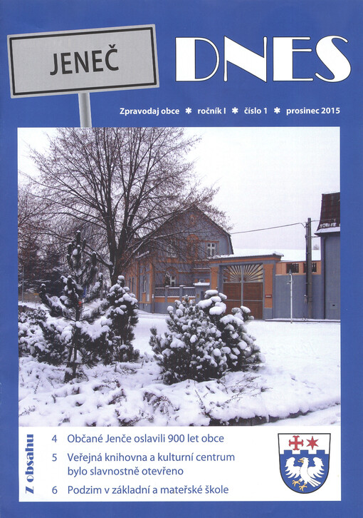 Jeneč dnes : zpravodaj obce