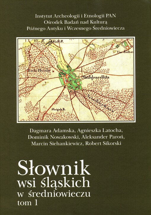 Słownik wsi śląskich w średnowiecu