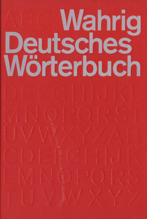 Deutsches Wörterbuch : mit einem 