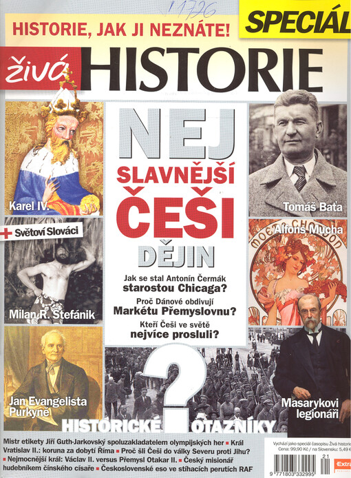  Nejslavnější Češi dějin