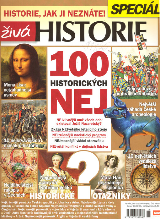  100 historických nej