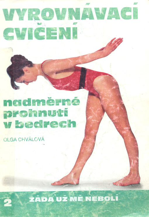 Vyrovnávací cvičení. Nadměrné prohnutí v bedrech