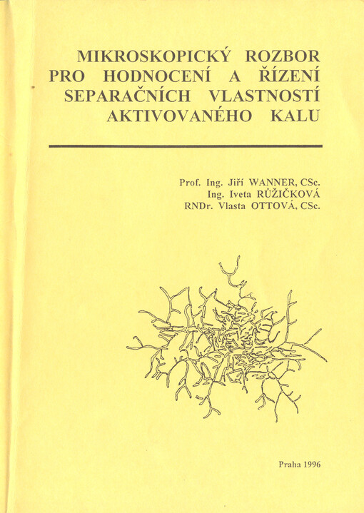 Mikroskopický rozbor pro hodnocení a řízení separačních vlastností aktivovaného kalu
