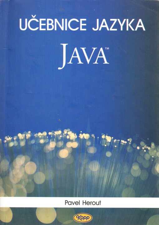 Učebnice jazyka Java.
