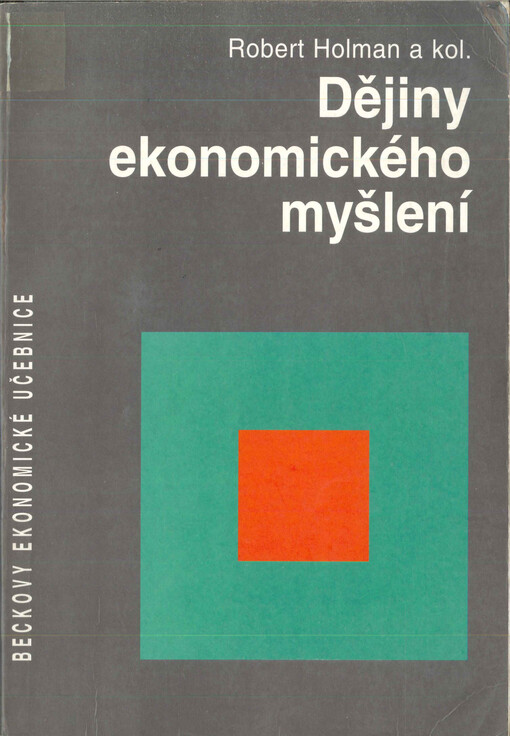 Dějiny ekonomického myšlení