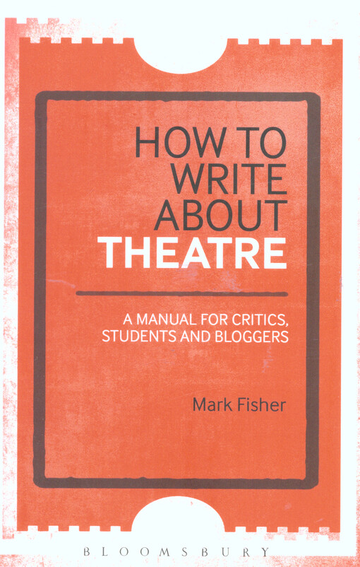 How to write about theatre