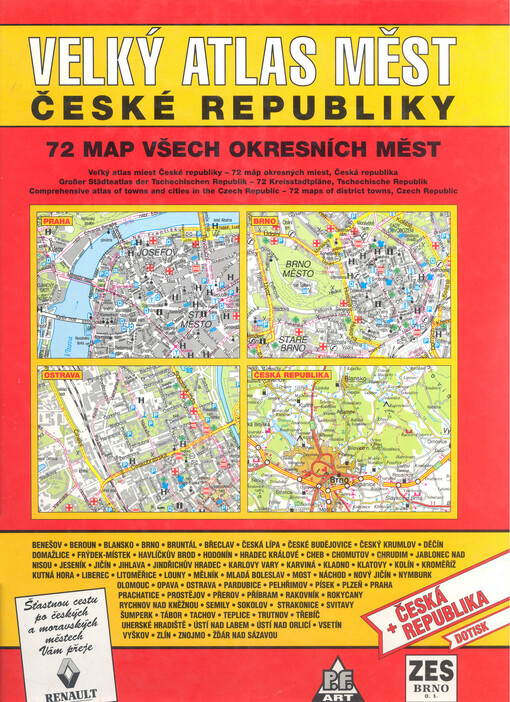 ![CDATA[Velký atlas měst České republiky (100 let nápadů a inovací : Renault) ]]