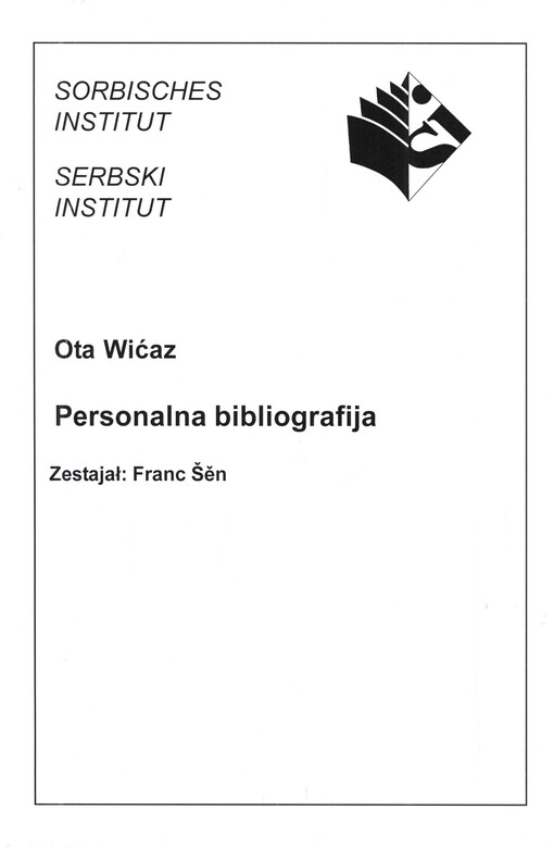 Bibliografija Oty Wićaza = Bibliographie der Veröffentlichungen von Otto Lehmann