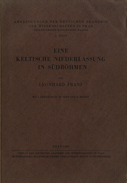 Eine keltische Niederlassung in Südböhmen