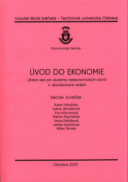 Úvod do ekonomie : učební text pro studenty neekonomických oborů
