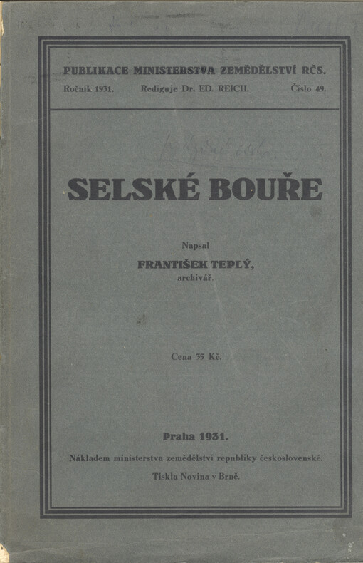 Selské bouře