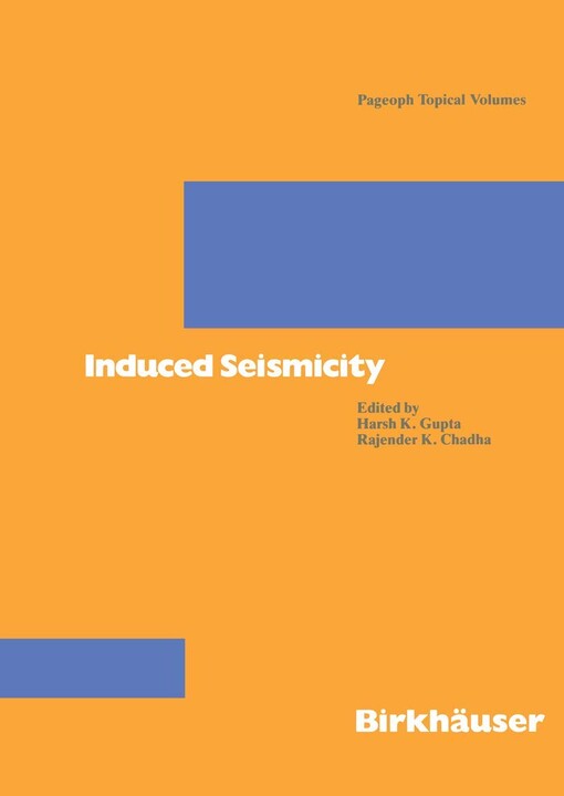 Induced seismicity