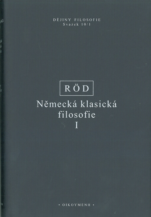 Německá klasická filosofie I