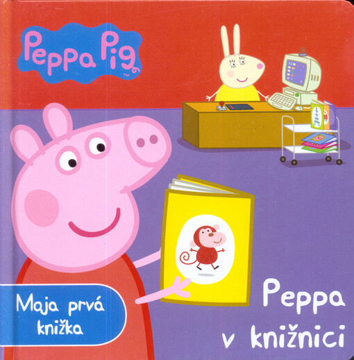 Peppa v knižnici