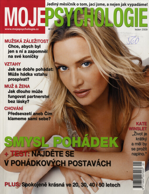 Moje psychologie : jediný měsíčník o tom, jací jsme a nejen jak vypadáme