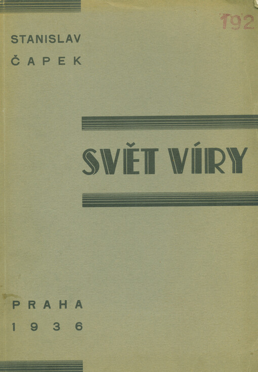 Svět víry: výklad apoštolského vyznání