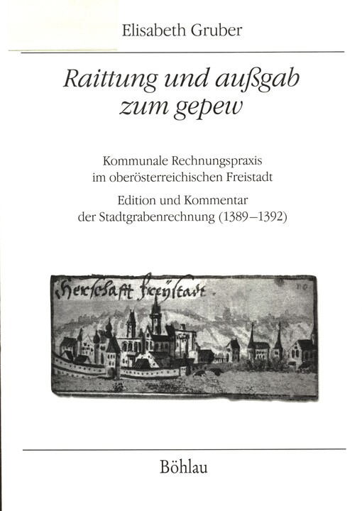 Raittung und außgab zum gepew