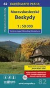 Moravskoslezské Beskydy, turistická mapa 1 : 50 000