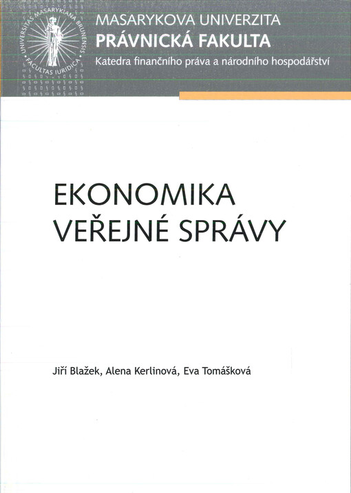 Ekonomika veřejné správy