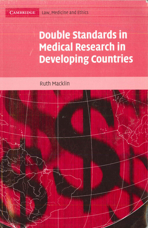 Double standards in medical research in developing countries