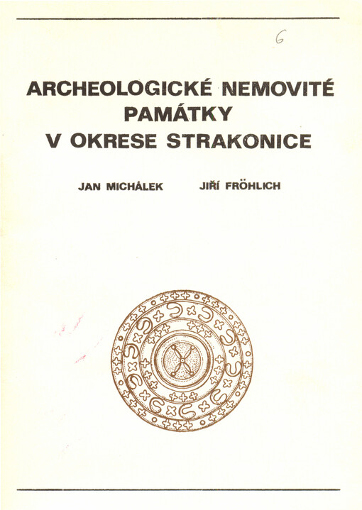 Archeologické nemovité památky v okrese Strakonice