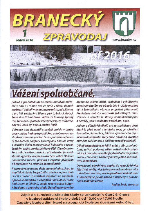 Branecký zpravodaj