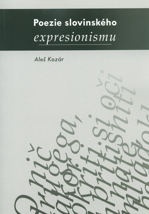 Poezie slovinského expresionismu