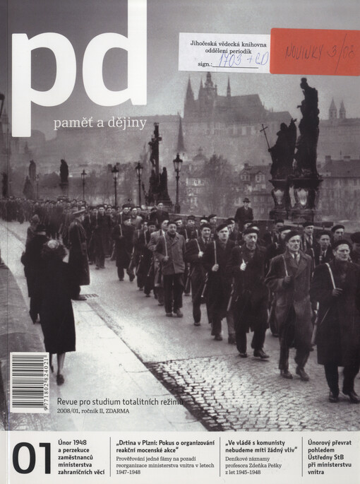 Paměť a dějiny : revue pro studium totalitních režimů